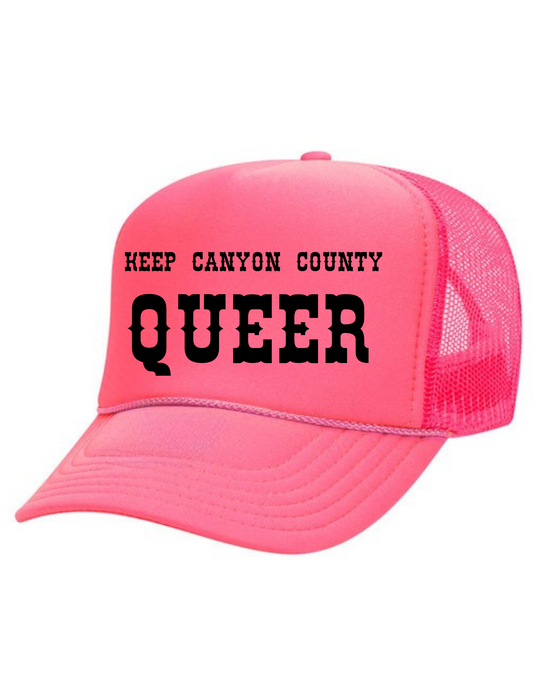 Embroidered Trucker Snapback Hat